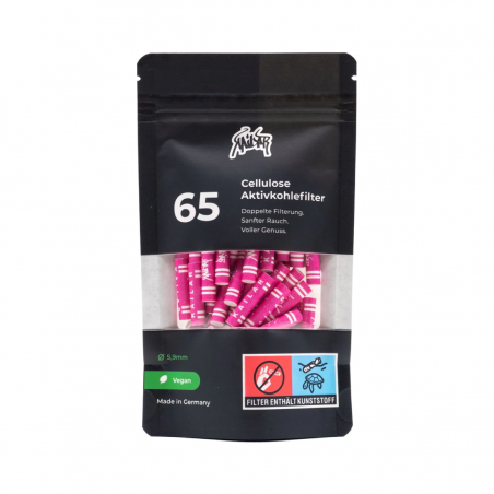 Kailar Pink Cellulose Aktivkohlefilter 5,9mm 65 Stk.