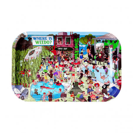 Best Buds 'Where is Weedo?' Tablett Rolling Tray