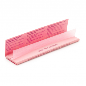 Lightly Dyed Pink KS Slim Papers G-Rollz