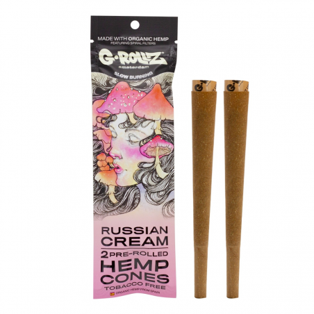 G-Rollz Russian Cream Hemp Cones 2 Stk.