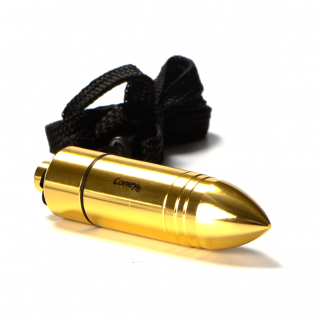 Patronen-Anhänger mit Versteck Gold