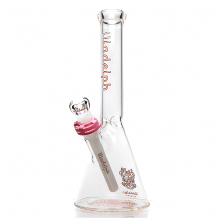 Illadelph 'Pink Mini Beaker' Borosilikatglas Bong