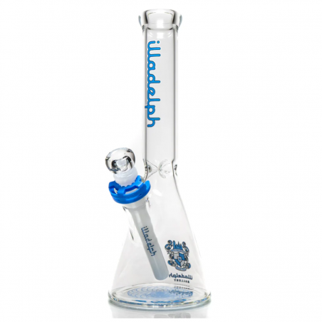 Illadelph 'Blue Mini Beaker' Borosilikatglas Bong