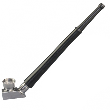 Angewinkelte Holz-/Metallpfeife