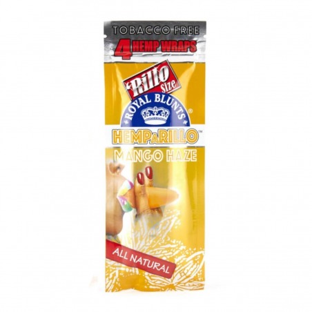 Hemparillo Hemp Wraps Mango Haze 4 Stk.