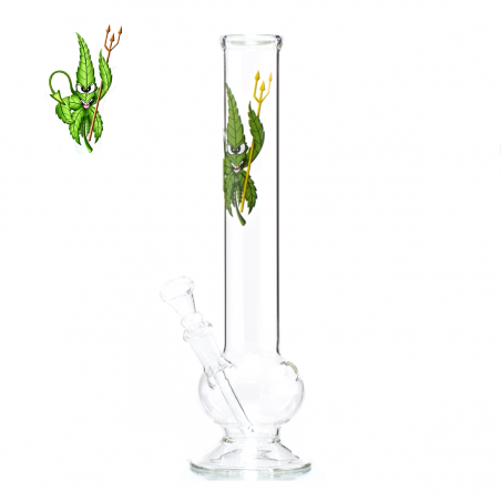 CannaHeroes 'CannaDevil' Borosilikatglas Bong