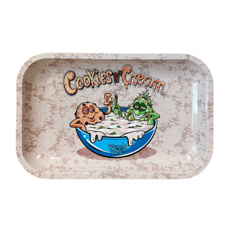 Best Buds 'Cookies And Cream' Tablett Rolling Tray
