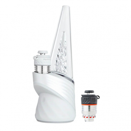 Puffco New Peak Pro 3DXL Konzentrat-Vaporizer Weiß