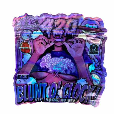 Cali-Bags '420 Blunt-O-Clock' 50 Stk.