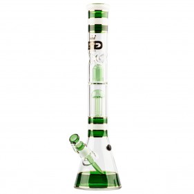 Golden Line Green Beaker Bong