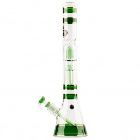 Golden Line Green Beaker Bong