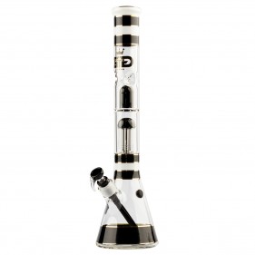 Golden Line Black Beaker Bong