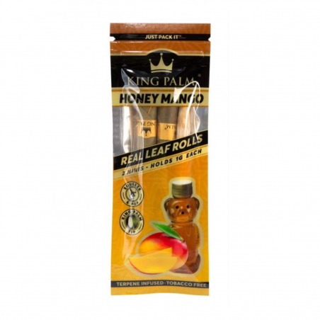 King Palm Mini Rolls HONEY MANGO 2 Stk.