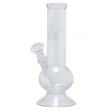 'Sand Leaf' Borosilikatglas Bong