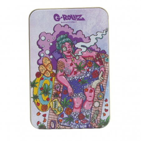 G-Rollz Große Metalldose 'Cannabath'
