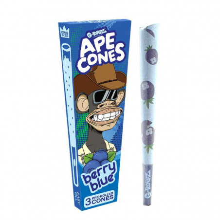 G-Rollz Ape Cones Berry Blue 3 Stk.