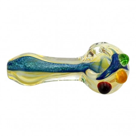 Glaspfeife Gefärbt mit Kugeln