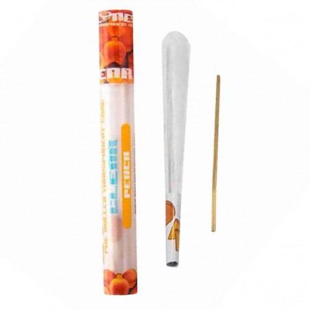 Cyclones Clear Peach Cones