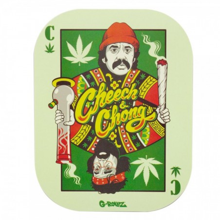 G-Rollz 'Cheech&Chong' Magnetisches Cover für Rolling Trays S