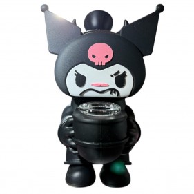 Kuromi Silikon Bong Schwarz