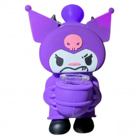 Kuromi Silikon Bong Lila