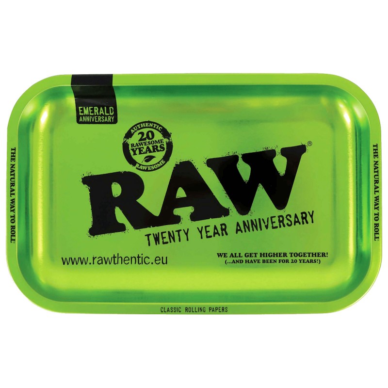 RAW '20 Year Anniversary' Tablett Rolling Tray