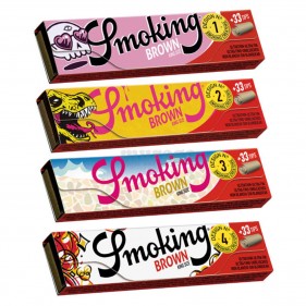 Smoking Creators Edition BROWN King Size Slim Longpapers + Tips