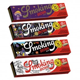 Smoking Creators Edition BROWN King Size Slim Longpapers + Tips