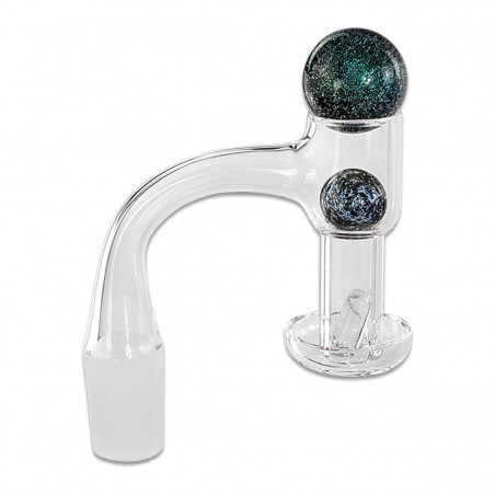 JJ 'Terp Slurper' Quarz Banger mit Glitzer-Kugeln NS19
