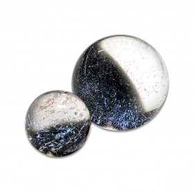 18,8 mm Terp Slurper Banger Set mit Glitzer-Quarzkugeln