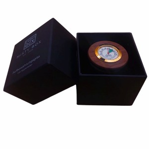 Misty Box Aufbewahrungsglas mit Hygrometer