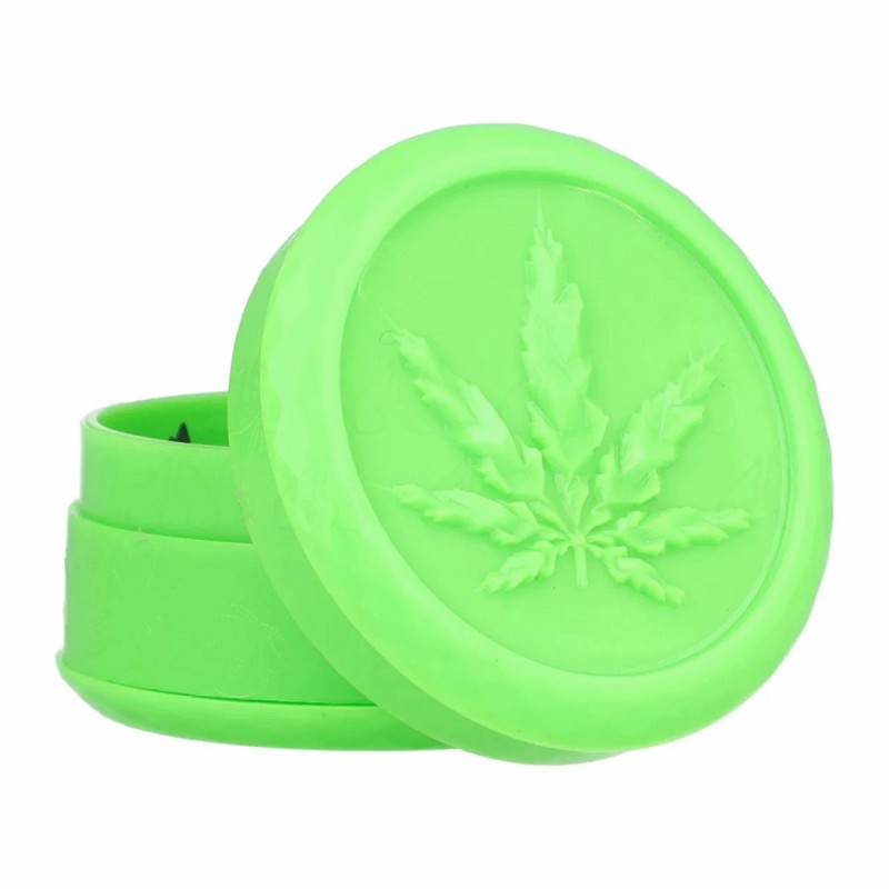 JJ 'Geometric Leaf NEON' Acryl Grinder 3-teilig