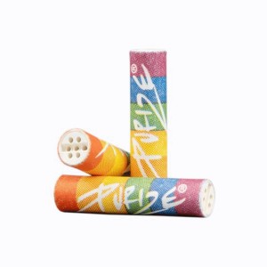 PURIZE XTRA Slim Rainbow Aktivkohlefilter 5,9mm 10 Stk.