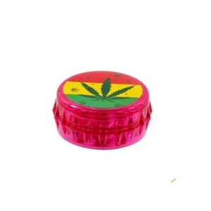'Kronkorken Leaf Maria' Acryl Grinder 3-teilig Orange