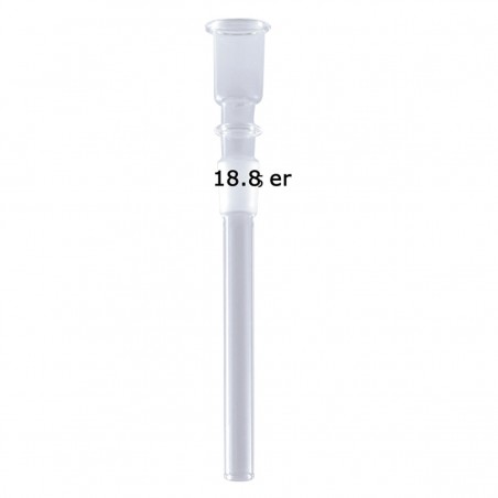 BBB Glas Chillum Einsatz mit Zylinderkopf 110mm NS19