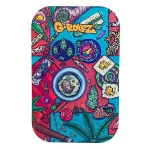 G-Rollz 'Amsterdam Picnic Checked Valentines' Magnetisches Cover für Rolling Trays M