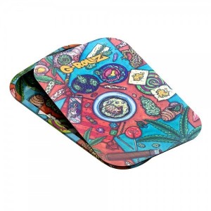 G-Rollz 'Amsterdam Picnic Checked Valentines' Magnetisches Cover für Rolling Trays M