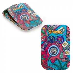 G-Rollz 'Amsterdam Picnic Checked Valentines' Magnetisches Cover für Rolling Trays M