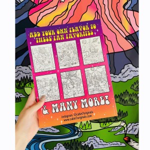 Cabin 7 Ausmalbuch für Stoner