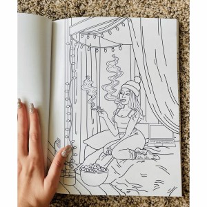 Cabin 7 Ausmalbuch für Stoner