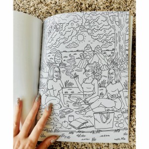 Cabin 7 Ausmalbuch für Stoner