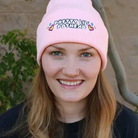 Cabin 7 'Pretty Lil' Pothead' Mütze Pink