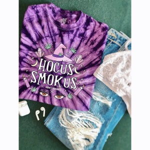 Cabin 7 'Hocus Smokus' Tie Dye T-Shirt
