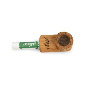 PURIZE 'Mini Pipe 2.0' Holzpfeife mit Aktivkohlefilter