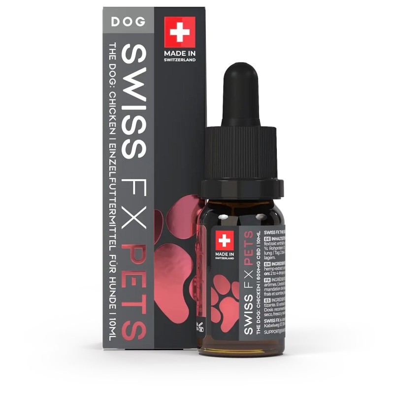 SWISS FX Pets CBD Öl für Haustiere 10ml 6%