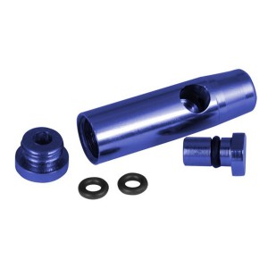 'BLIZZARD 1' Dosierer aus Aluminium Blau