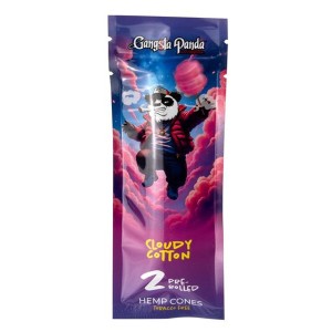 Gangsta Panda Cloudy Cotton Hemp Cones 2 Stk.