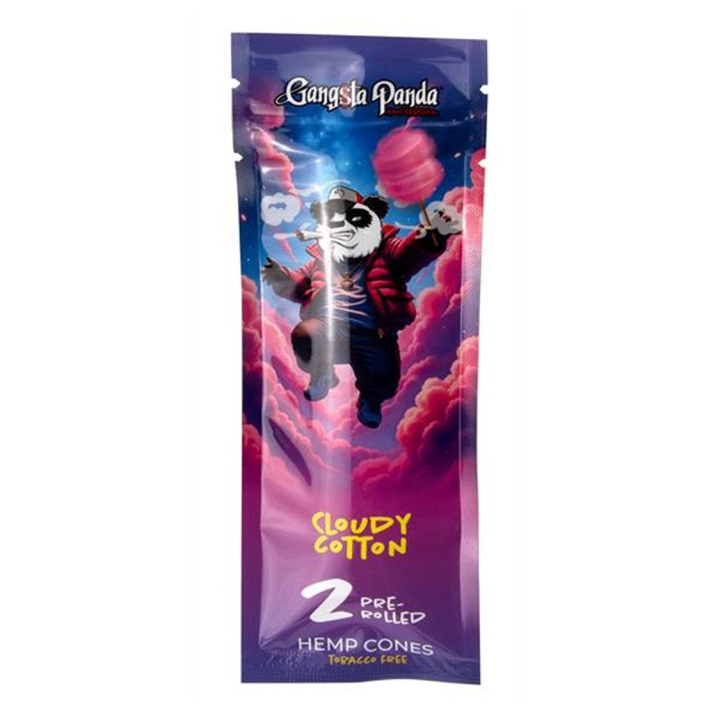Gangsta Panda Cloudy Cotton Hemp Cones 2 Stk.