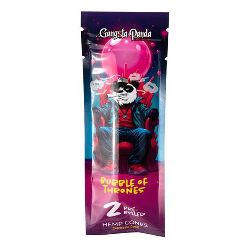 Gangsta Panda Bubble of Thrones Hemp Cones 2 Stk.