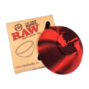 Lil Prep Bowl Silikonschale Rot-Schwarz